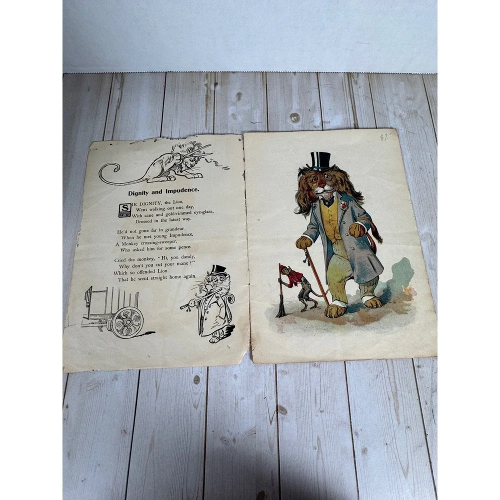 Antique fun frolic
